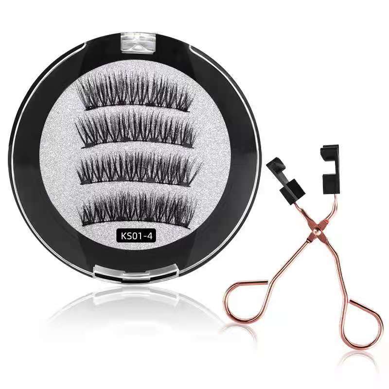 Magnetic Eyelashes with 4 Magnets - 02 Pairs