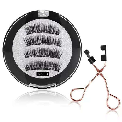 Magnetic Eyelashes with 4 Magnets - 02 Pairs