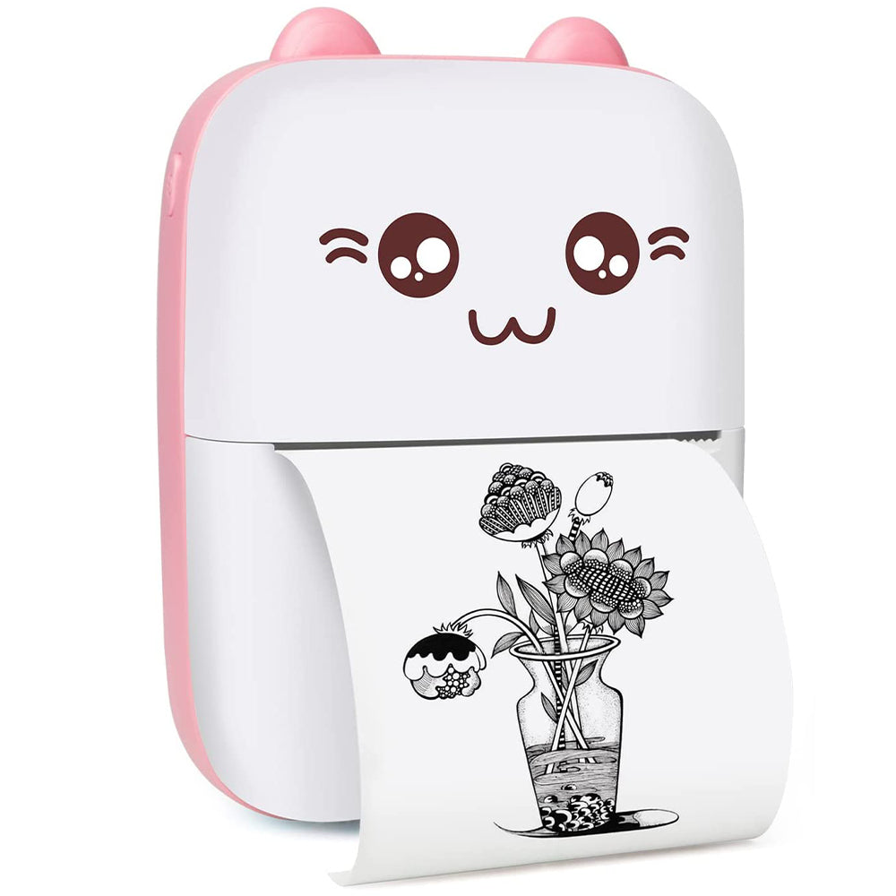 Mini Thermal Pocket Printer with Android & IOS App for Kids