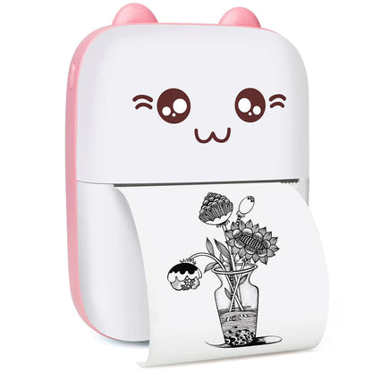 Mini Thermal Pocket Printer with Android & IOS App for Kids