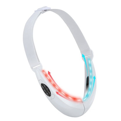 Face Lifter V-Line Up Face Lifting Belt Face Slimming Vibration Massager LED Display Facial Beauty Instrument