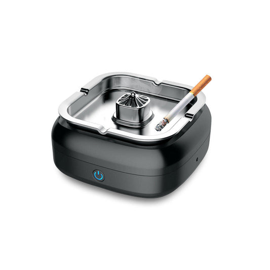 Luxury Powerful Smoke Eating Steel Ashtray Rechargeable Vegas Casino Technology