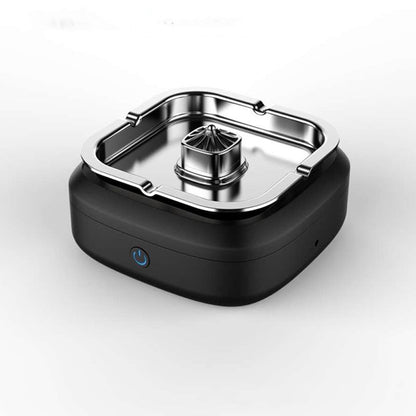 Luxury Powerful Smoke Eating Steel Ashtray Rechargeable Vegas Casino Technology