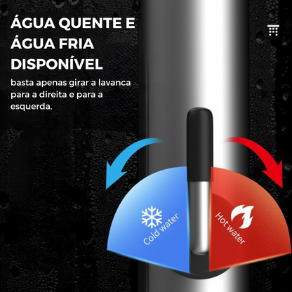 Torneira Elétrica Aquecedora Inox 3000W