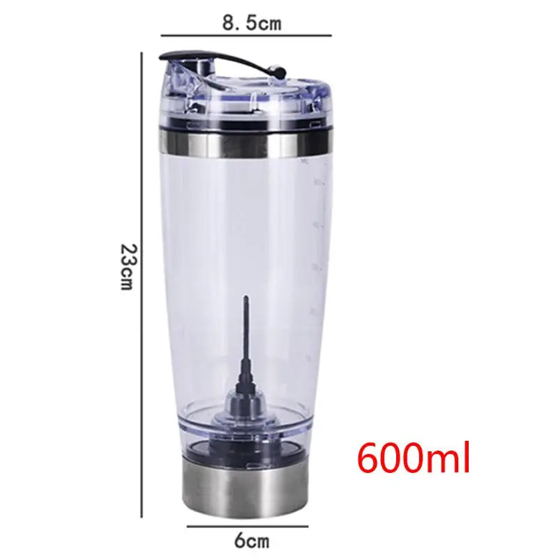 Travel Electric Protein Powder Mixing Cup Battery Automatic Shaker Bottle Mixer