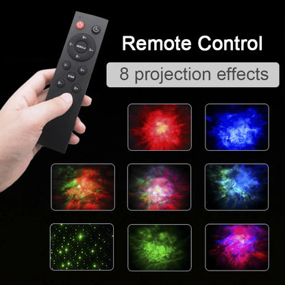 Galaxy Star Projector Starry Sky Night Light Astronaut Lamp Home Room Decor Decoration Bedroom Decorative Luminaires Gift