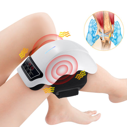 Cross-border electric heating knee pads 3 levels of hot compress wormwood physiotherapy, knee warmth, warm knee massager
