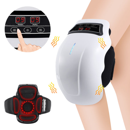 Cross-border electric heating knee pads 3 levels of hot compress wormwood physiotherapy, knee warmth, warm knee massager