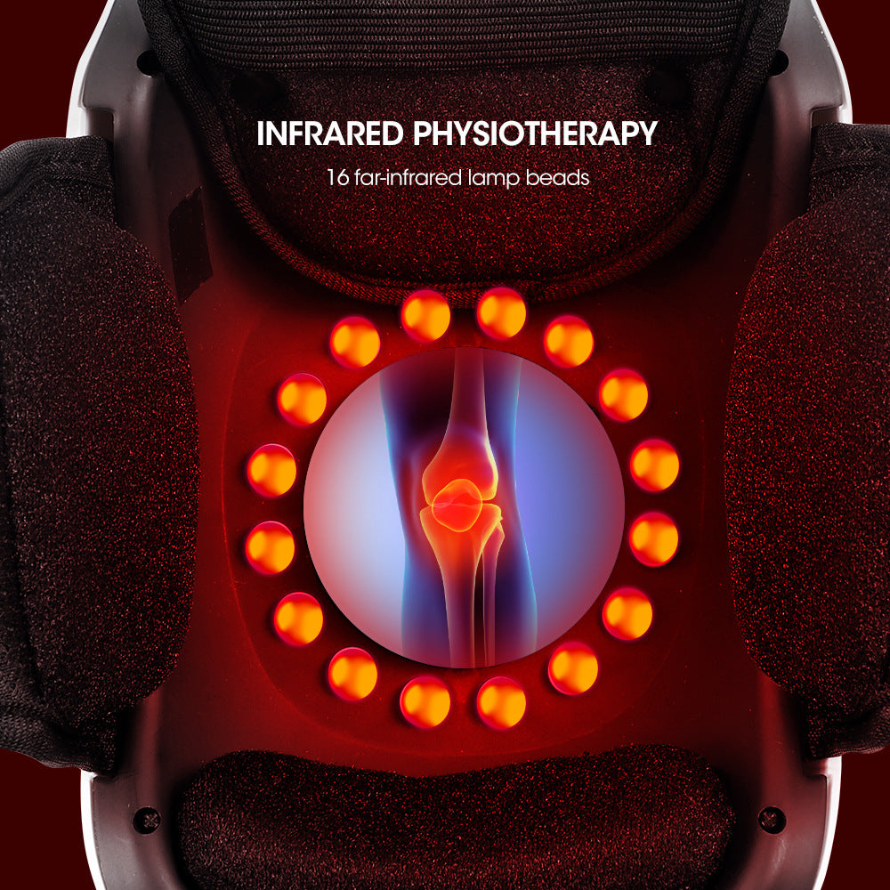 Cross-border electric heating knee pads 3 levels of hot compress wormwood physiotherapy, knee warmth, warm knee massager